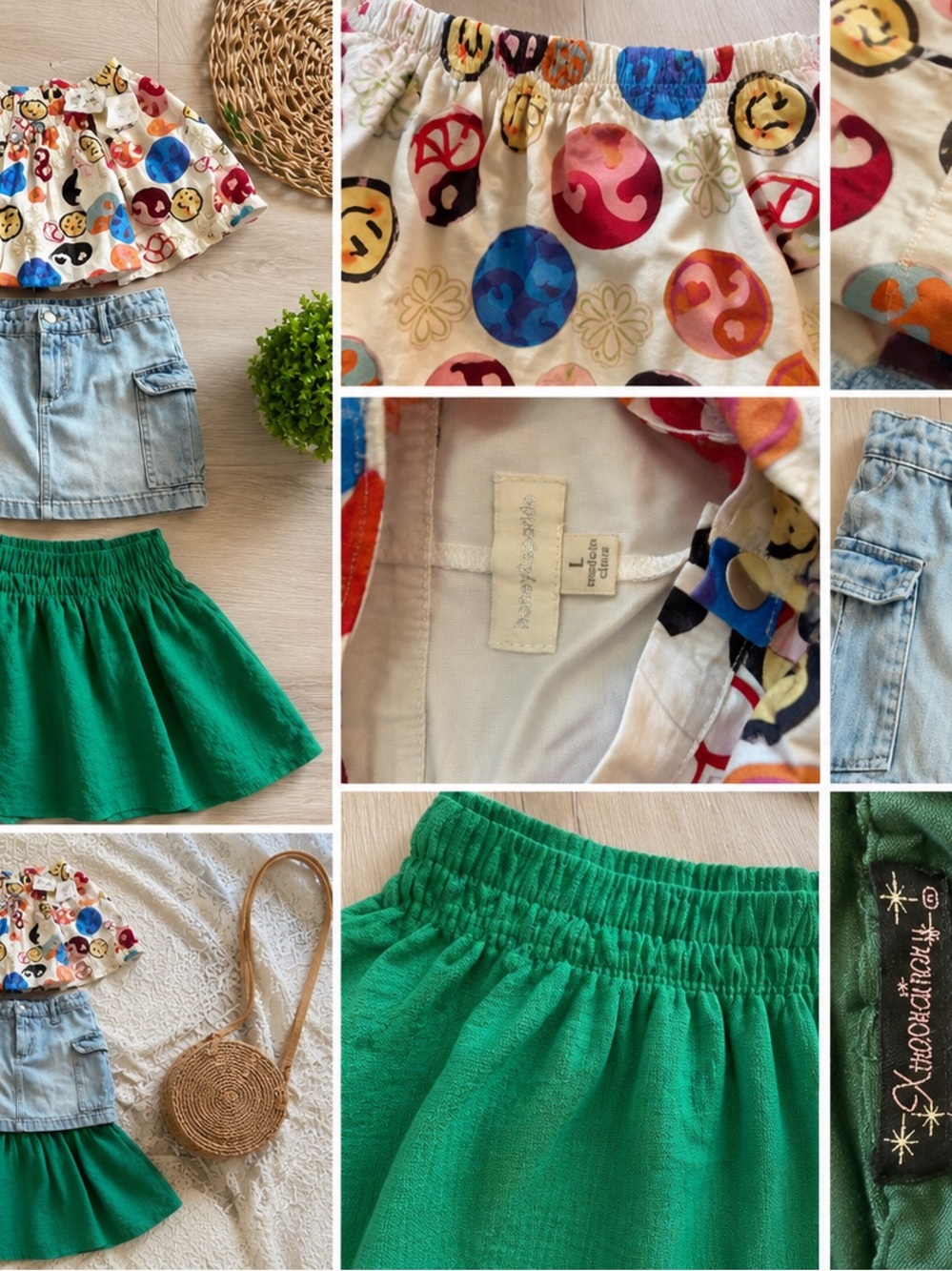 Kids' Dillard's brand skirt bundle, size L, 16  XL. 1 NWT